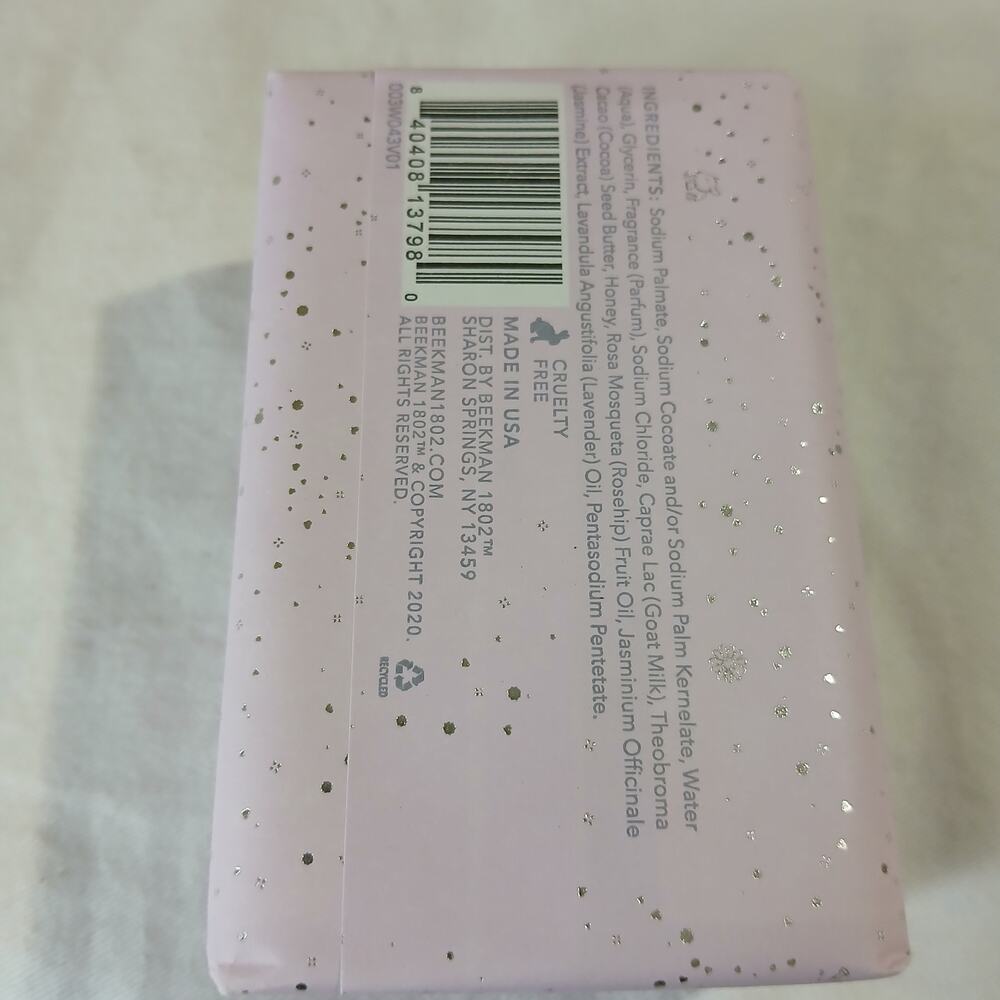 Beekman 1802 SPRING BLOSSOM 9 oz goat milk soap Made in the USA NEW - Picture 3 of 6